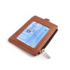 Customized PU Card Holder with Coin Compartment